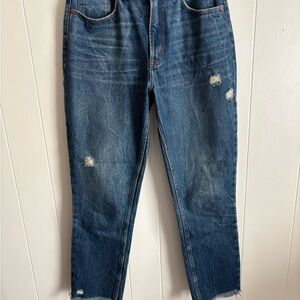 Abercrombie & Fitch Blue Straight Leg Jeans